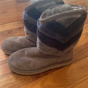 Short UGGs.